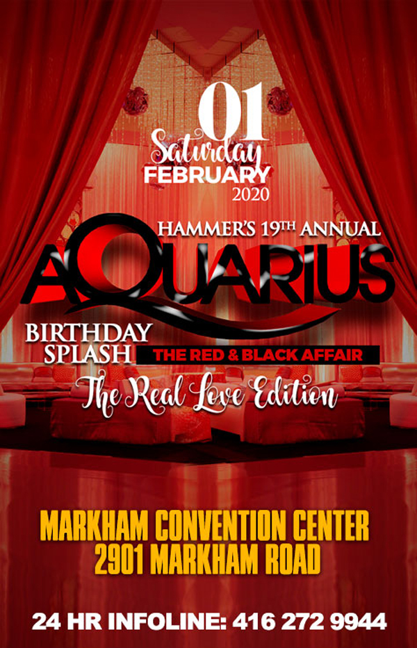 Hammer S 19th Annual Aquarius Birthday Splash Tickets
