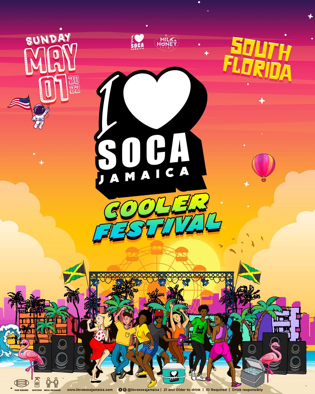 I Love Soca Jamaica South Florida Cooler Festival