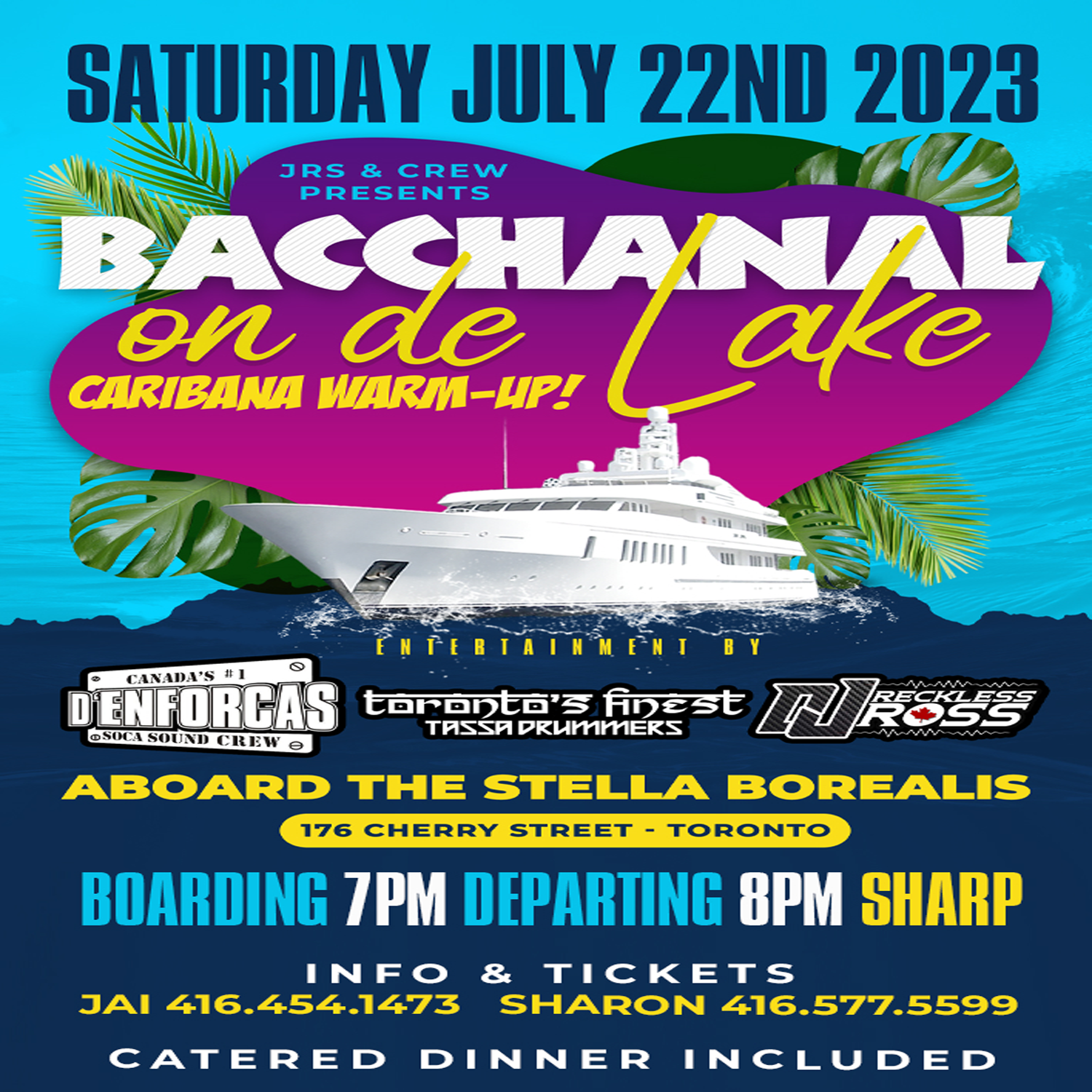 BACCHANAL ON DE LAKE | CARIBANA WARM UP