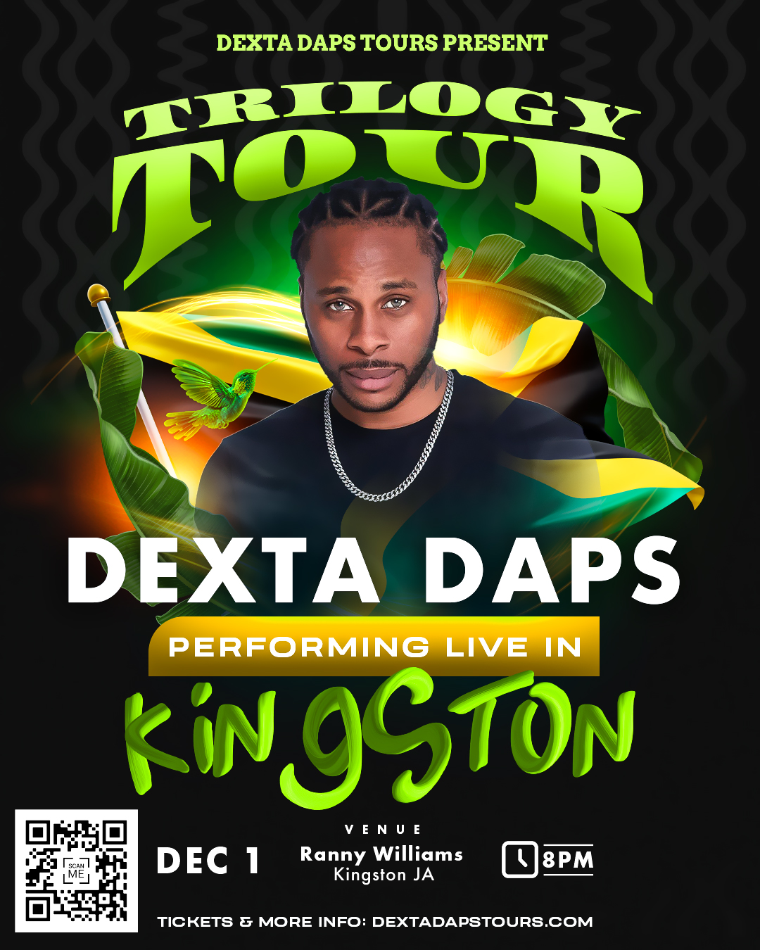 DEXTA DAPS LIVE! KINGSTON JAMAICA TRILOGY TOUR