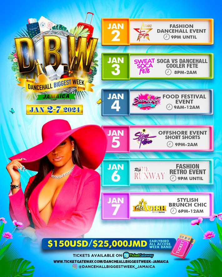 DancehallBiggestWeek(DBW) Jamaica