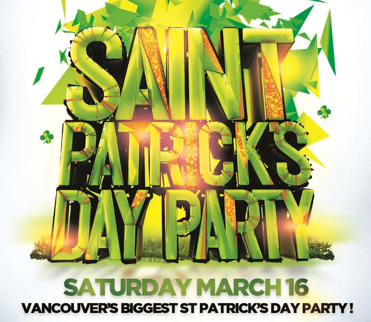 VANCOUVER ST PATRICKS DAY PARTY 2024 OFFICIAL MEGA PARTY