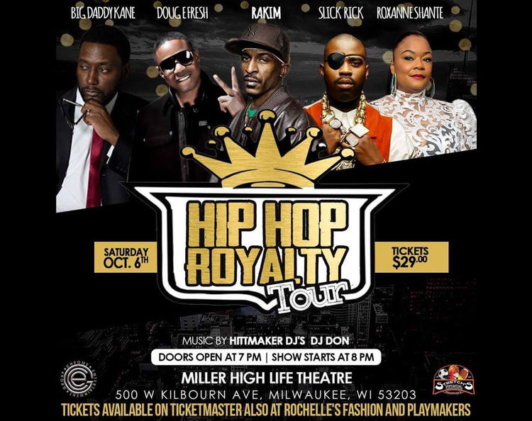 Hip Hop Royalty Tour: Rakim, Doug E. Fresh, Slick Rick, Big Daddy Kane