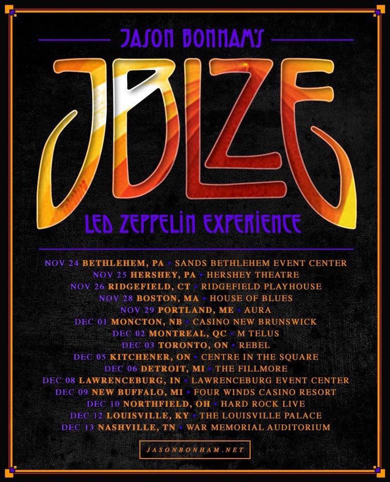 Jason Bonham's Led Zeppelin Experience Live in Toronto at Rebel