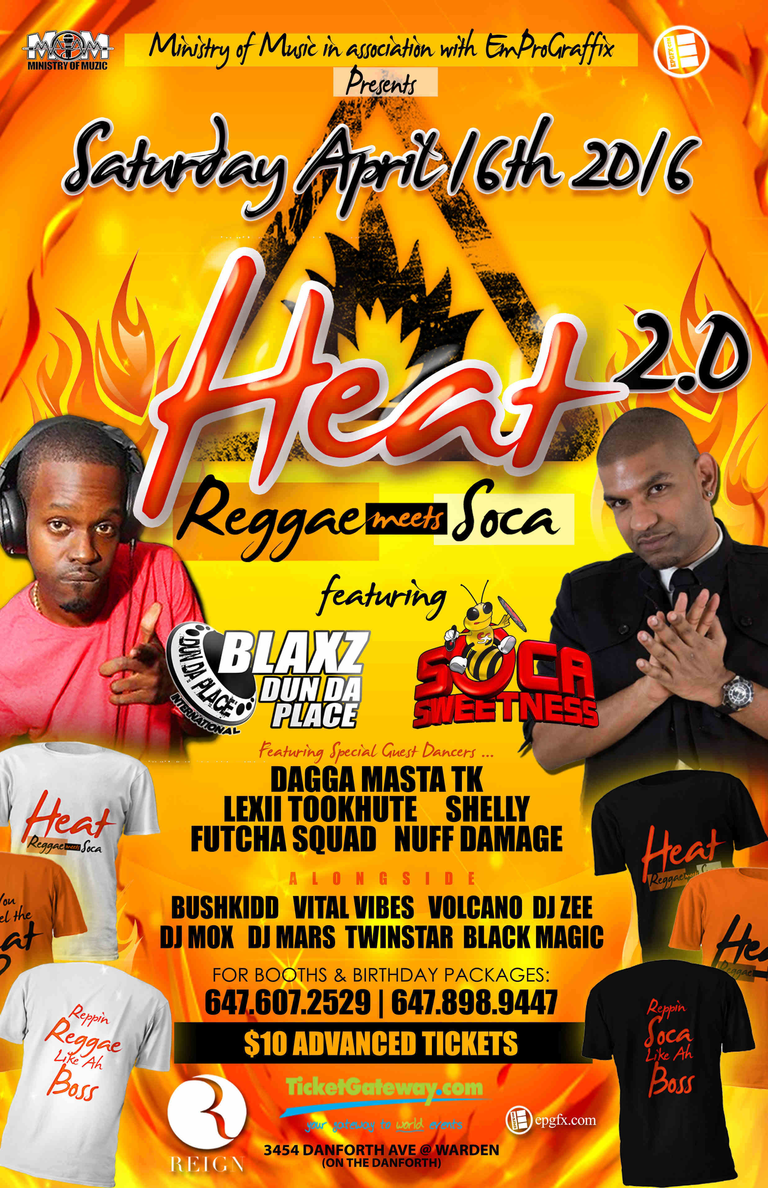 Heat 2 0 Reggae Meets Soca