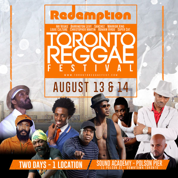 Toronto Reggae Festival 2016 Tickets