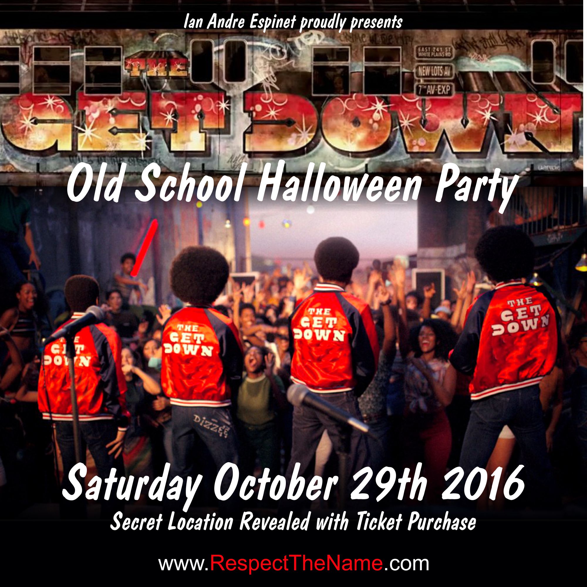 THE GET DOWN Old School Halloween Costume Party