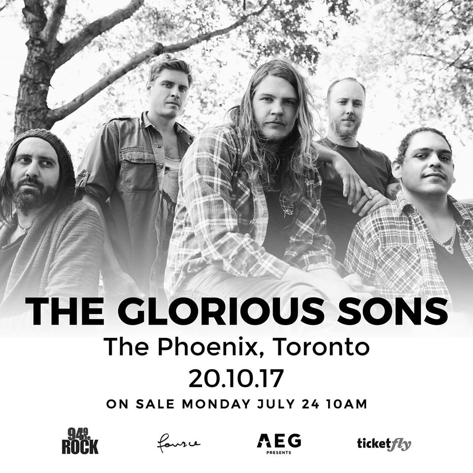 The Glorious Sons In Toronto At Phoenix 