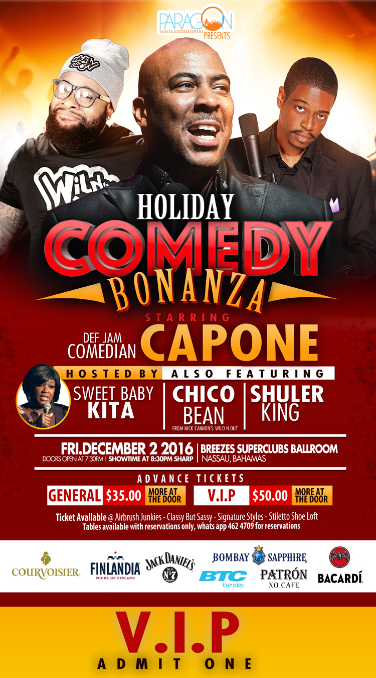 Holiday Comedy Bonanza 2016 Tickets | Starring Def Jam Comedian CAPONE