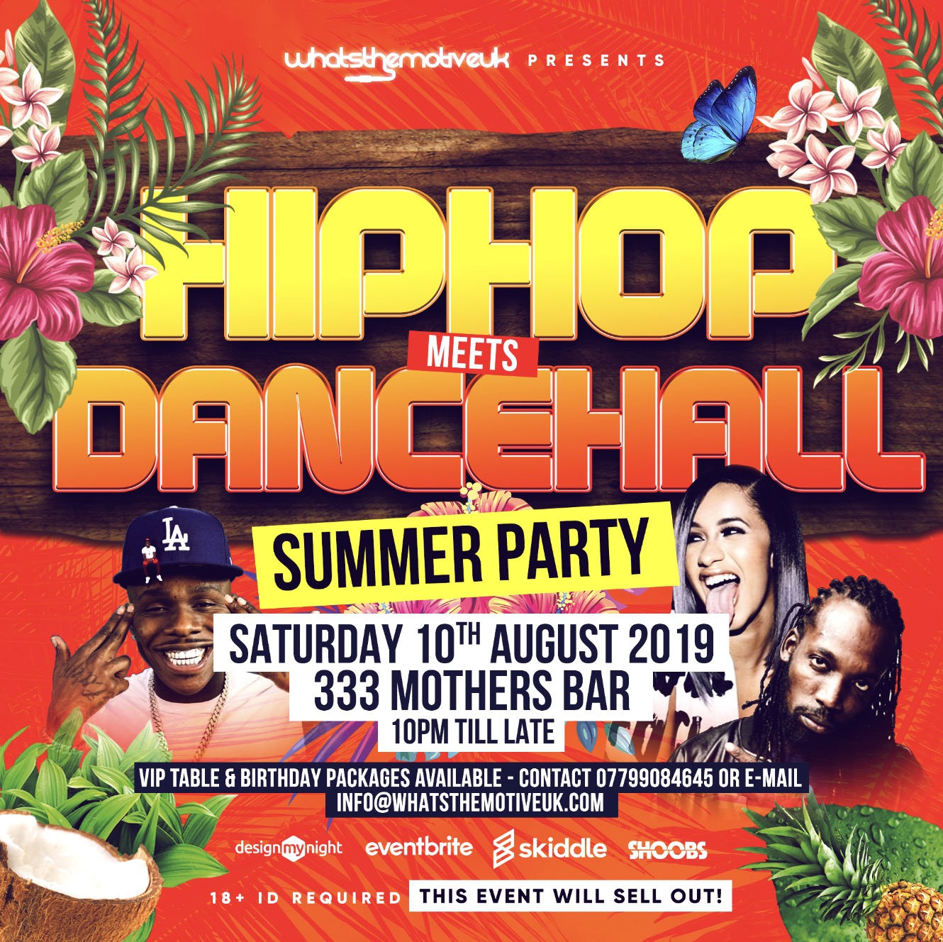 Hip-Hop Meets Dancehall Summer Party