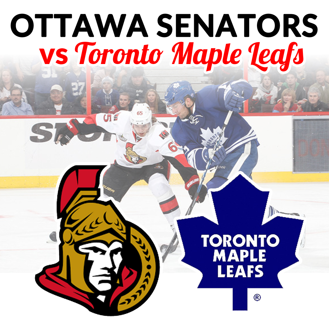 Senators vs Maple Leafs