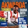 AKWABOA LIVE IN TORONTO GHANA @68th INDEPENDENCE CONCERT