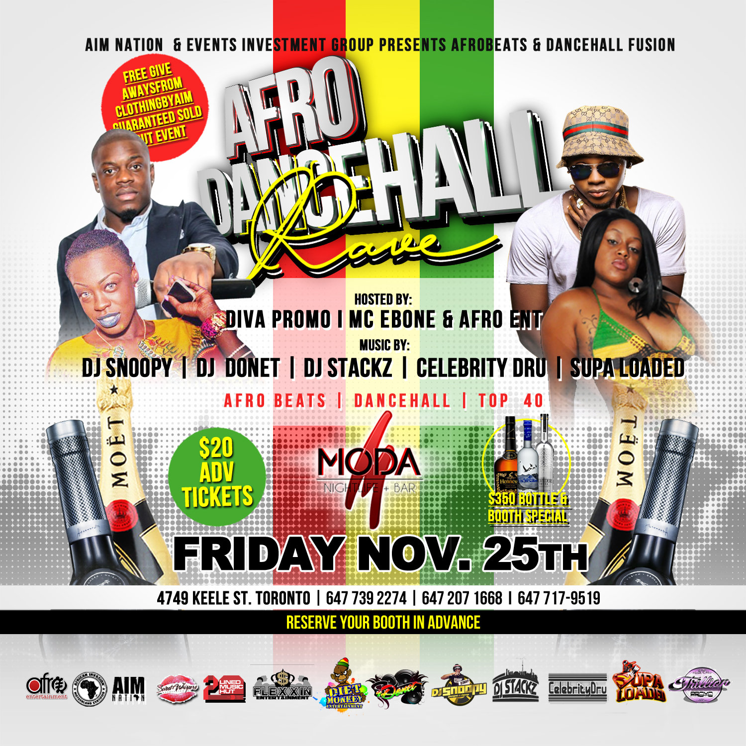 AFRO DANCEHALL RAVE | November 25th