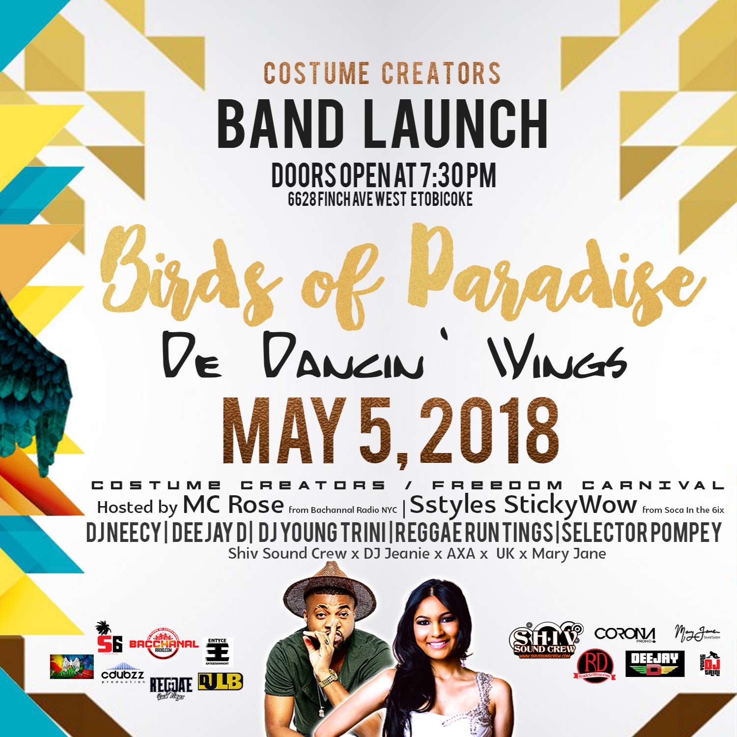 Birds of Paradise: De Dancin' Wings - Costume Creators/Freedom Band Launch