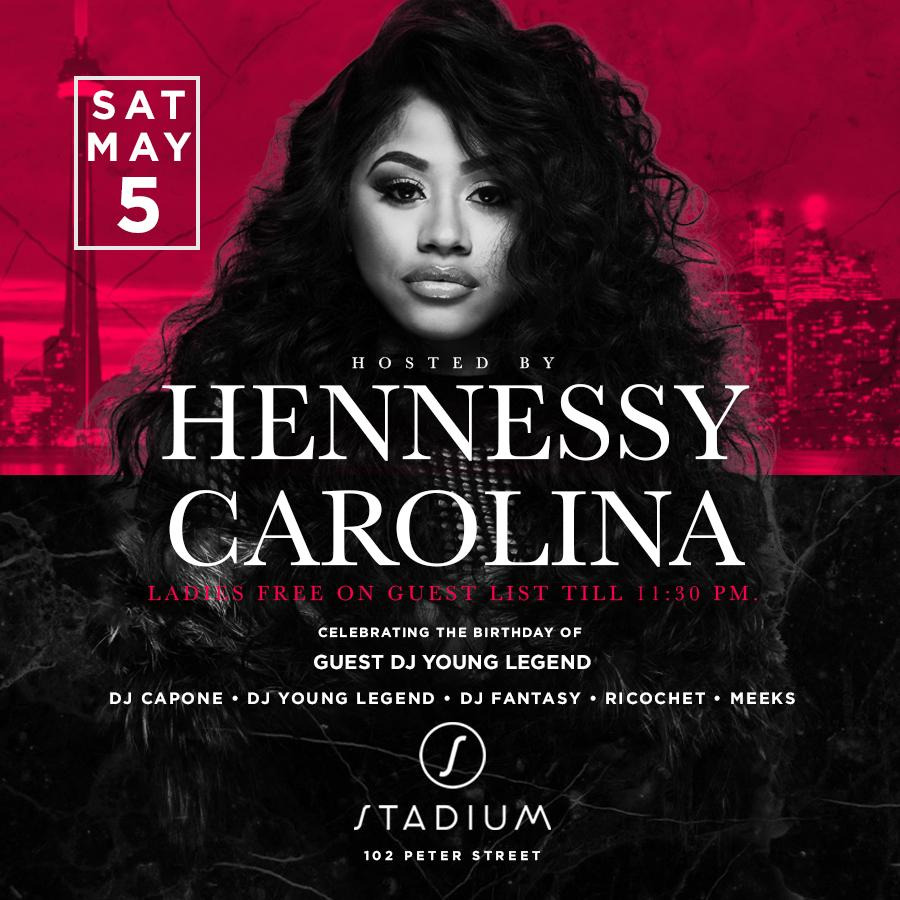 CARDI B'S SISTER HENESSY LIVE @ STADIUM