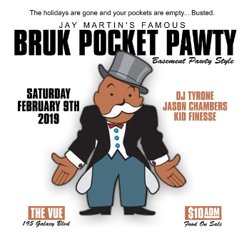 Bruk Pocket Pawty -- Basement Pawty Style