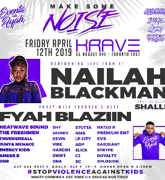 Nailah Blackman Special Guest Shalli #EventsWithFyah