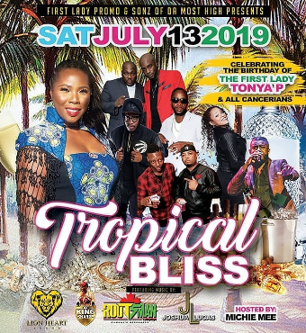 TROPICAL BLISS  - TONYA P BIRTHDAY CELEBRATION