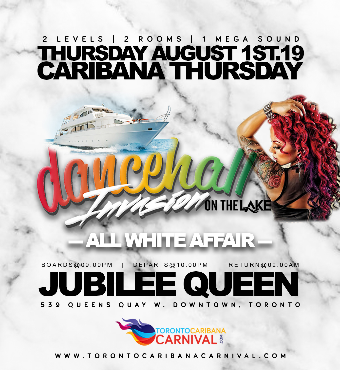 Dancehall Invasion On The Lake: All White Affair | Caribana Thursday