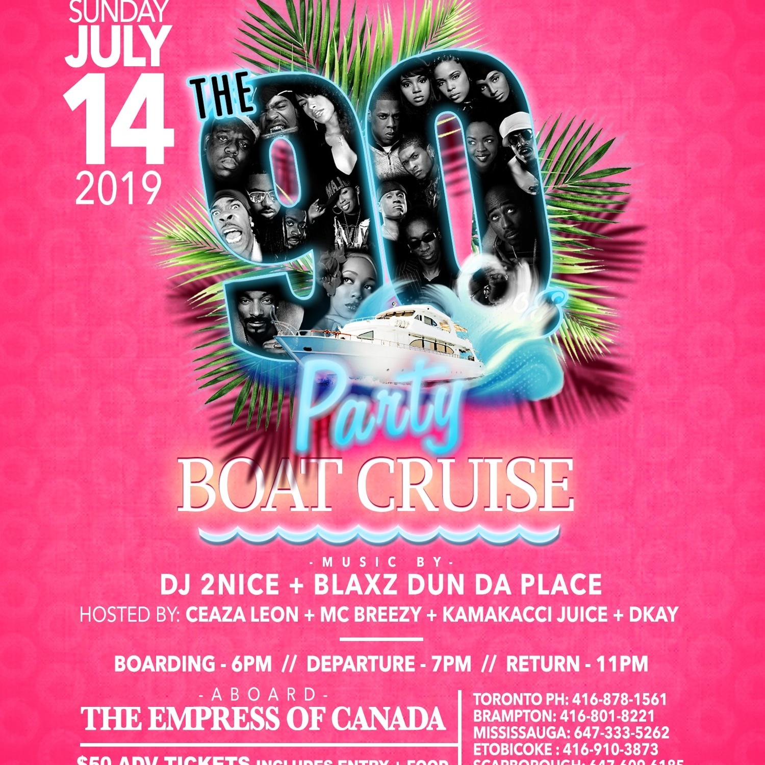 The90sParty Boatcruise V