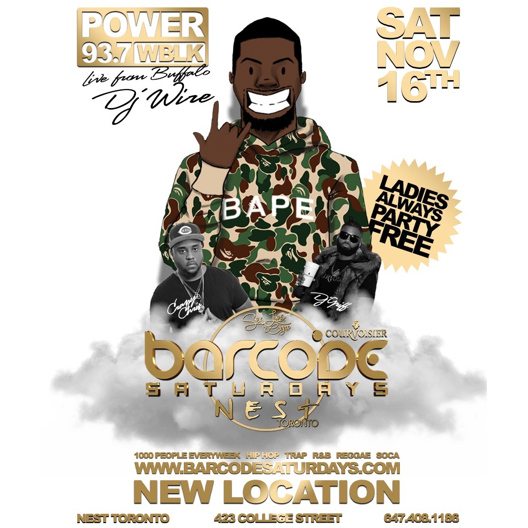 Barcode Saturdays Creative Nov 16th 2019