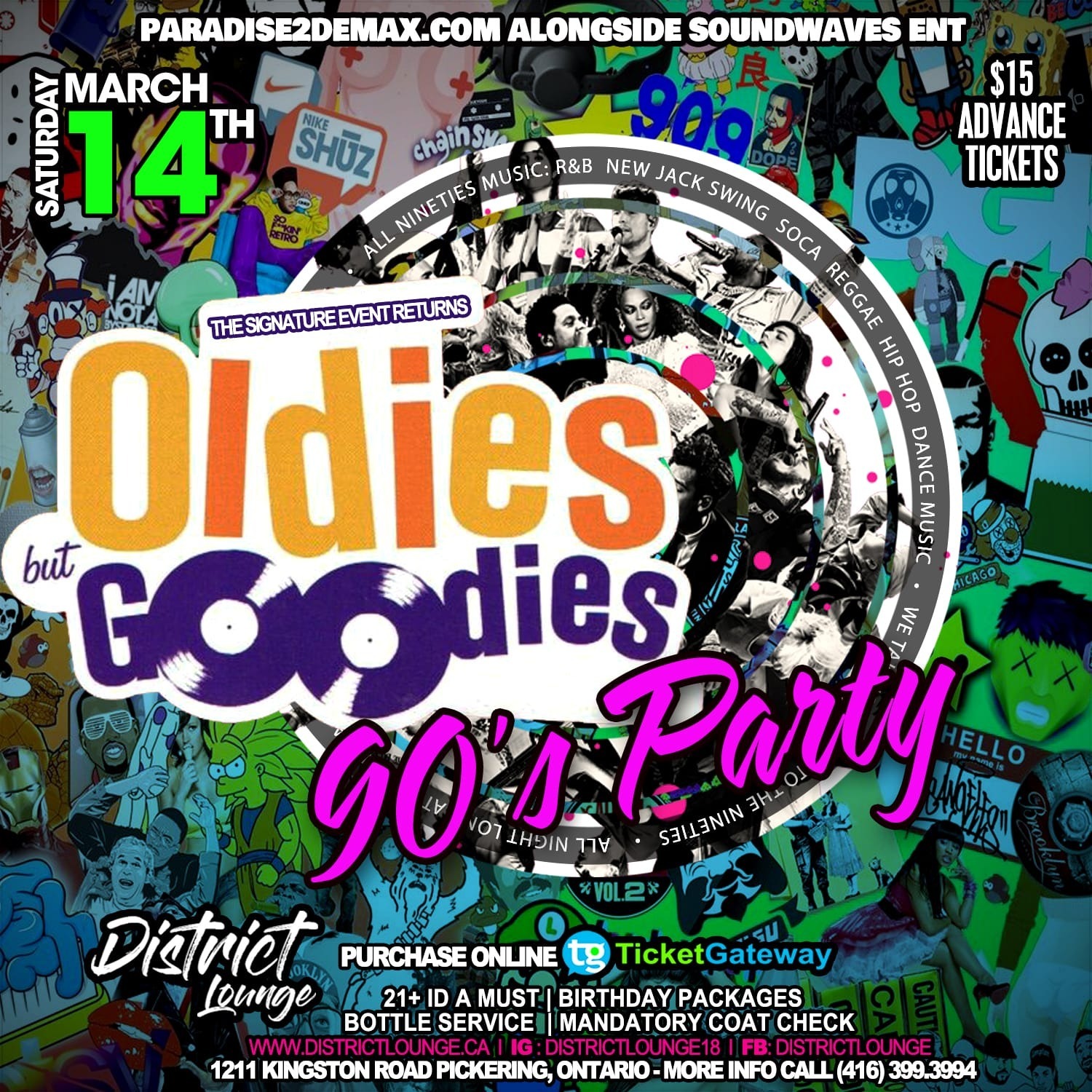 OLDIES BUT GOODIES 90'S PARTY