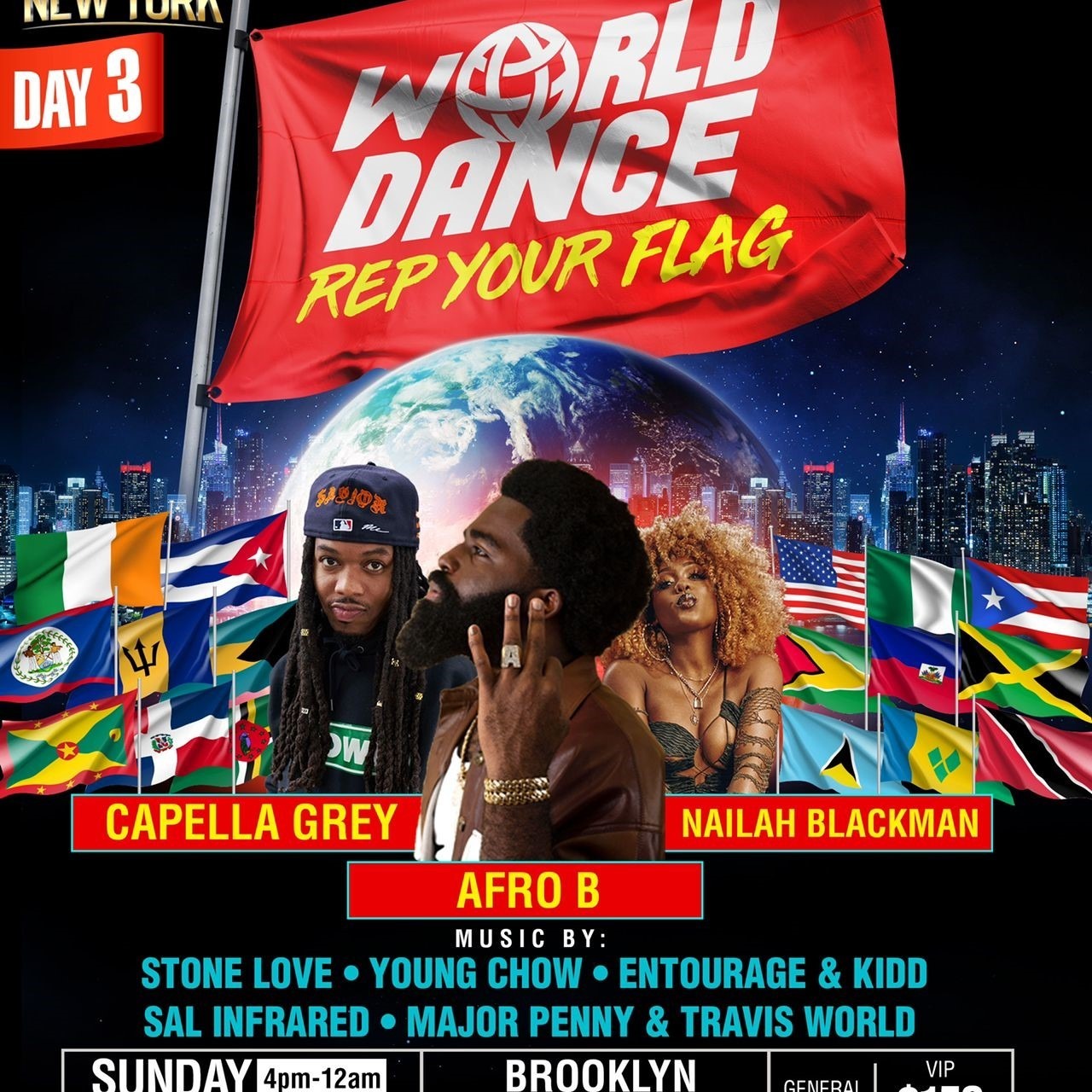 Dream Weekend NY World Dance Rep Your Flag Ft Capella Grey Afro B 