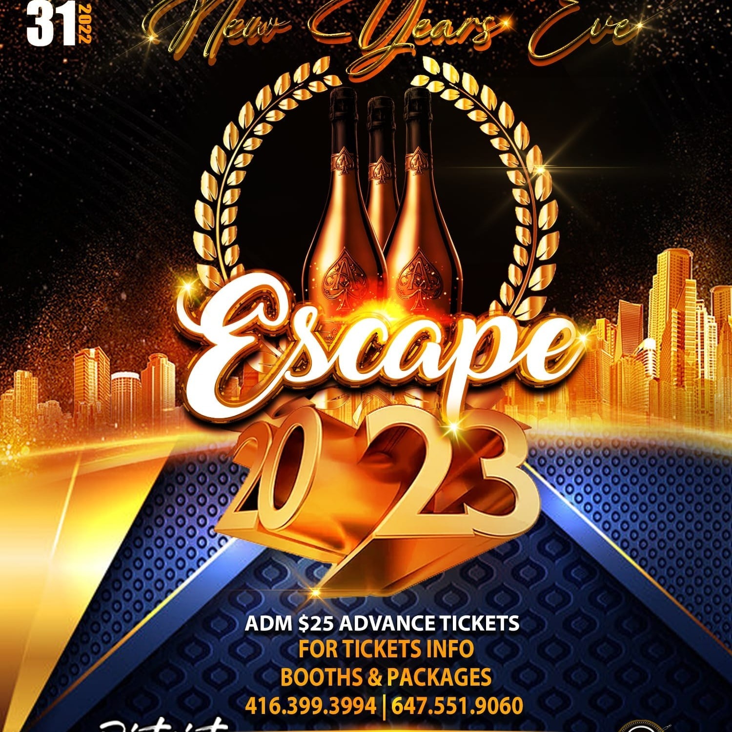 Escape 2023 - New Years Eve