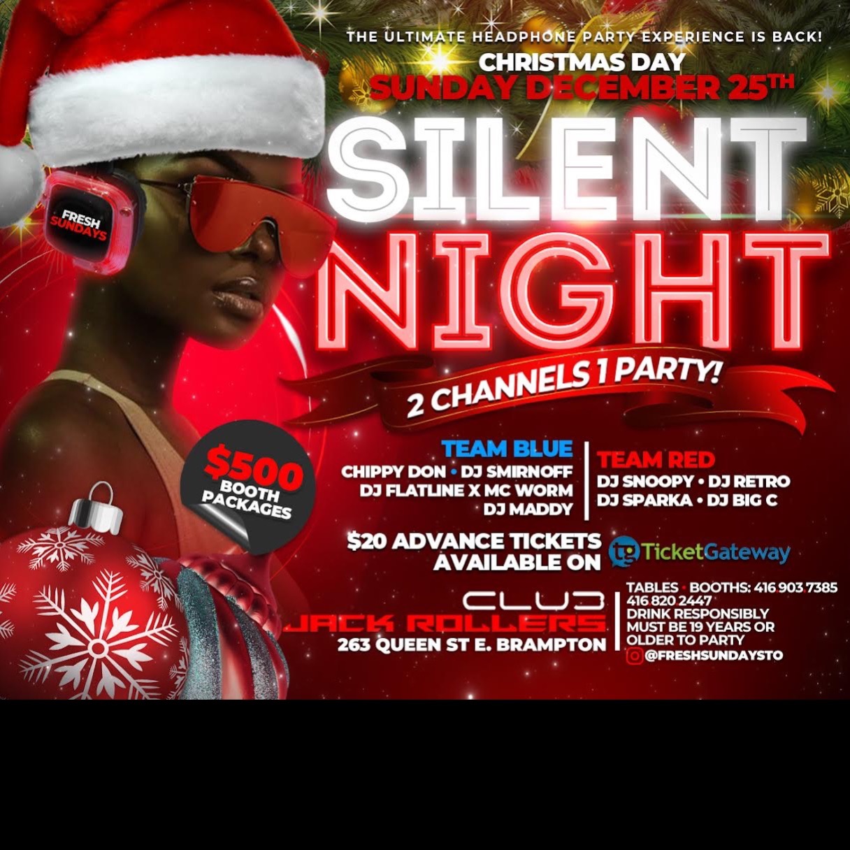 SILENT NIGHT (HEADPHONE PARTY)