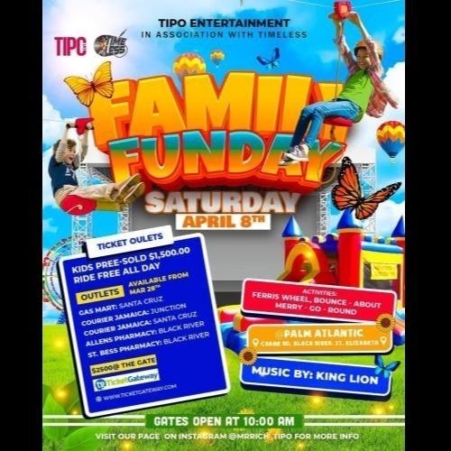 Family Funday Easter Saturday April 8th