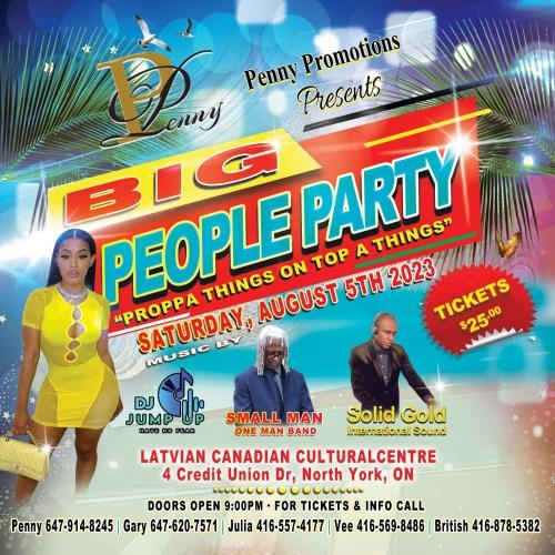 BIG PEOPLE PARTY CANADA