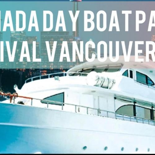 Canada Day Boat Party Festival Vancouver 2023