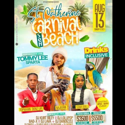 St Catherine Carnival Seh Beach 