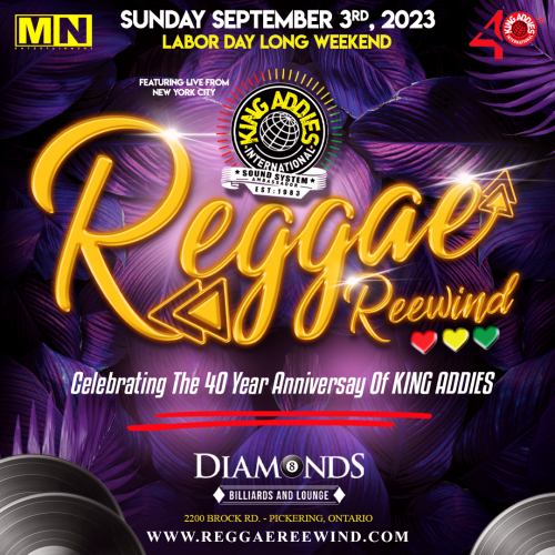 REGGAE REEWIND Featuring KING ADDIES