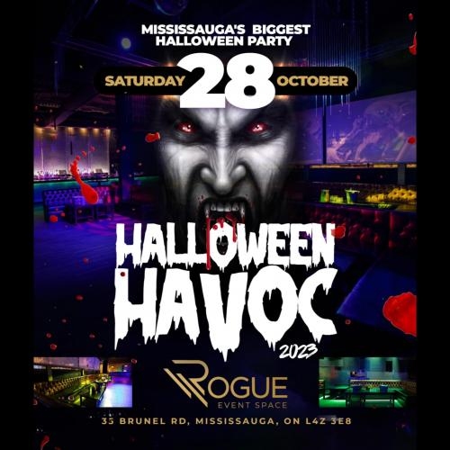 HALLOWEEN HAVOC 2023 ROGUE NIGHT CLUB