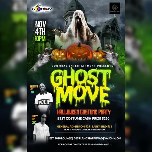 GHOST MOVE: HALLOWEEN COSTUME PARTY