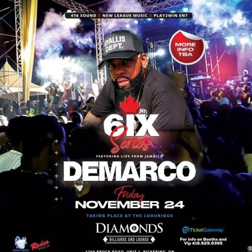 6ix Series Party presents DEMARCO Live