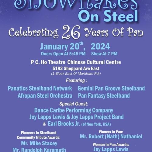 Snowflakes on Steel 2024