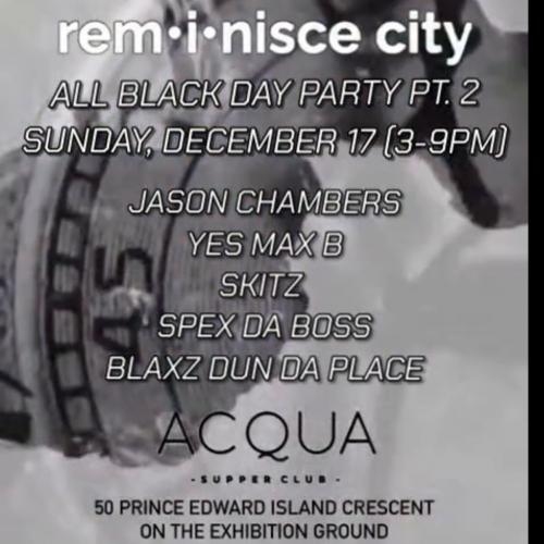 Reminisce City All Black Affair (part 2)- The Day Party 