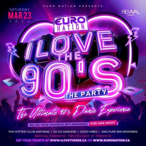 I LOVE THE 90s : The Party