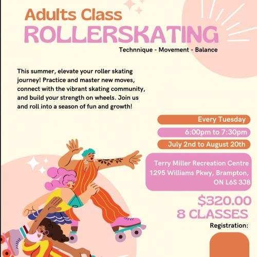 Adult Roller Skating Class