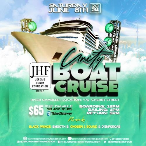 Jerome Henry Foundation Unity Boat Cruise 2024