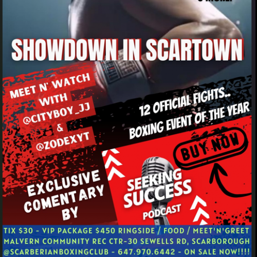 Showdown in Scartown 4 I Scarberian Boxing Club