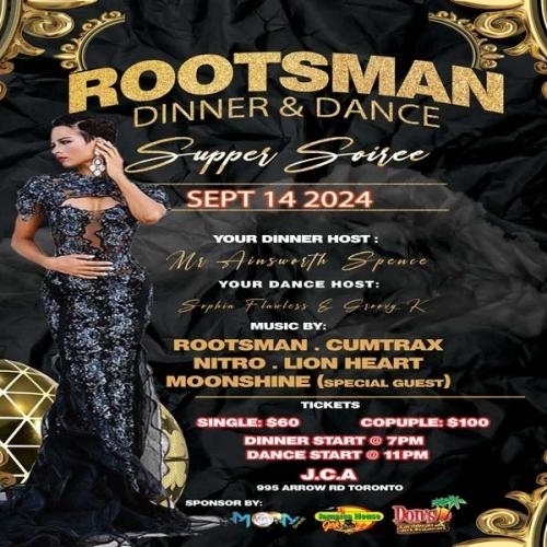 ROOTSMAN DINNER & DANCE