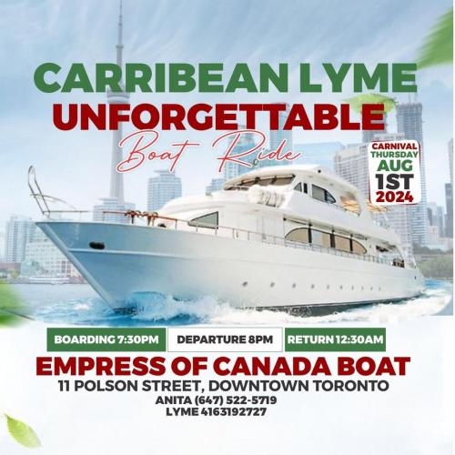 Carribean Lyme: Unforgettable Boat Ride 