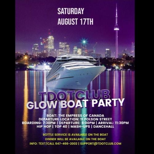 Toronto Neon Glow Boat Party 