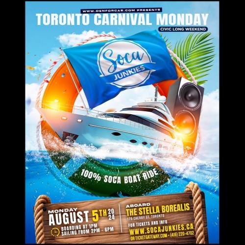 SOCA JUNKIES BOAT RIDE 2024