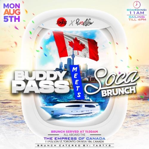 BUDDY PASS x SOCA BRUNCH