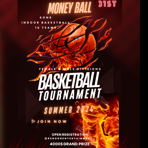 Money Ball Basketball Tournament (Players Registration Form) 