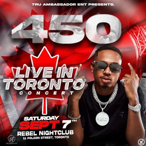 450 Live In Toronto Concert